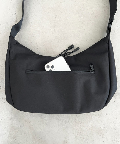 THE NORTH FACE(ザ・ノースフェイス)/軽量 ミニショルダーバッグ ホーボーバッグ クロスバッグ/ STANDARD HOBO BAG S | IM1261014 | ブラック