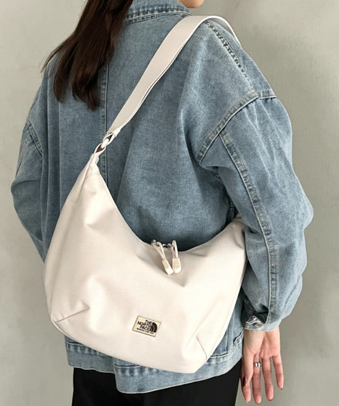THE NORTH FACE(ザ・ノースフェイス)/軽量 ミニショルダーバッグ ホーボーバッグ クロスバッグ/ STANDARD HOBO BAG S | IM1261014 | クリーム