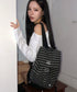 MUCENT(ムセント)/軽量 ストライプ ボーダー ミニ ドローコード ドローストリング ナップザック リュック バックパックMUTE STRIPE MINI BACK PACK | AT1261018 | その他1