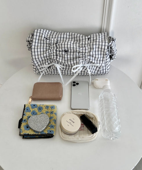 くしゅくしゅギャザーフラップショルダーバッグ | SL1265032 | ブラック