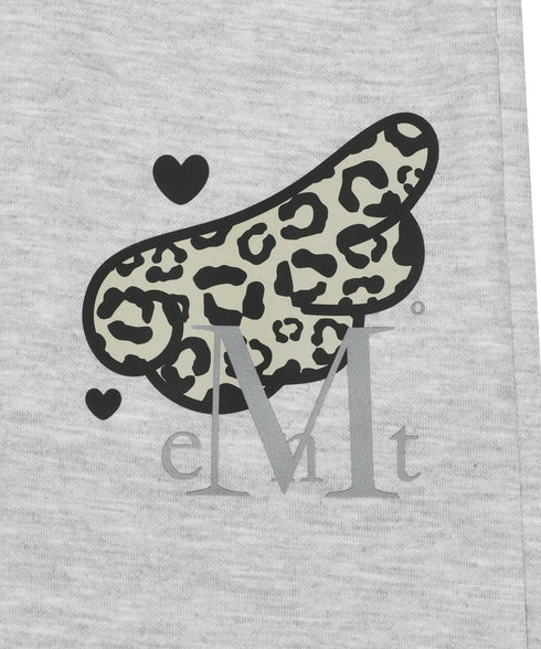 MUCENT(ムセント)/ワイド ルーズ レオパード ドット エンジェル スウェットパンツ/SAR LEOPARD SYLPH DOT ANGEL SWEAT PANTS | AT2261027 | レオパード