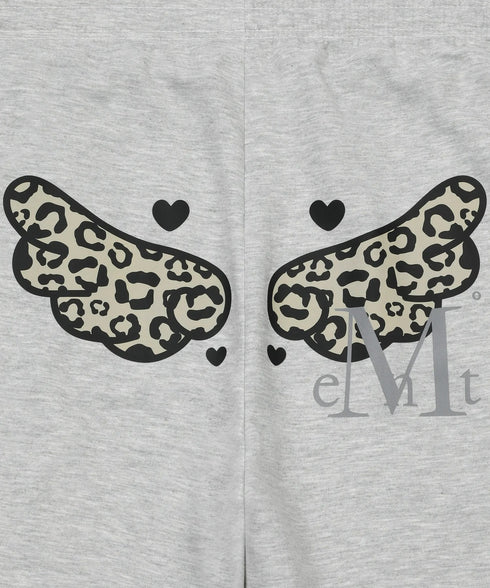 MUCENT(ムセント)/ワイド ルーズ レオパード ドット エンジェル スウェットパンツ/SAR LEOPARD SYLPH DOT ANGEL SWEAT PANTS | AT2261027 | レオパード