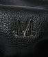 MUCENT(ムセント)/3WAY フロント ダブル ベルト レザー トート クロス ショルダーバッグ/COR FRONT DOUBLE BELTED LEATHER TOTE BAG | AT1261029 | ブラック