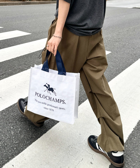 POLOCHAMPS(ポロチャンプス)/SHOPPER BAG ショッパーバッグ トートバッグ エコバッグ | IM1261030 | ホワイト