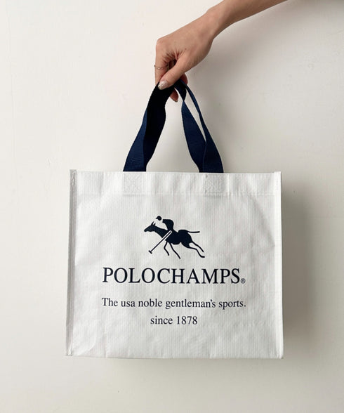 POLOCHAMPS(ポロチャンプス)/SHOPPER BAG ショッパーバッグ トートバッグ エコバッグ | IM1261030 | ホワイト