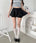 マイクロミニスカートレイヤーショートパンツ | LO2265035 | ブラック