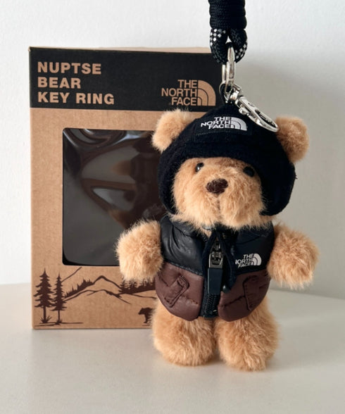THE NORTH FACE(ザ・ノースフェイス)/ヌプシベスト キーホルダー ベア クマさん マスコット キーホルダー キーリング バッグチャーム/NUPTSE VEST BEAR KEYRING | IM6261031 | ブラウン