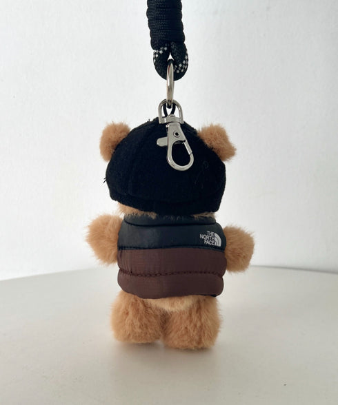 THE NORTH FACE(ザ・ノースフェイス)/ヌプシベスト キーホルダー ベア クマさん マスコット キーホルダー キーリング バッグチャーム/NUPTSE VEST BEAR KEYRING | IM6261031 | ブラウン