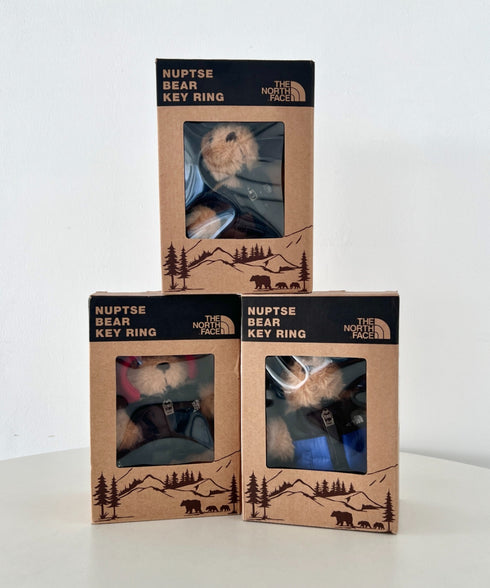 THE NORTH FACE(ザ・ノースフェイス)/ヌプシベスト キーホルダー ベア クマさん マスコット キーホルダー キーリング バッグチャーム/NUPTSE VEST BEAR KEYRING | IM6261031 | ブラック