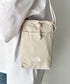 THE NORTH FACE(ザ・ノースフェイス)/ミニショルダー クロスバッグ スマホショルダー ポーチ ロゴプリント/LINDEN STRING BAG MINI | IM1261032 | クリーム