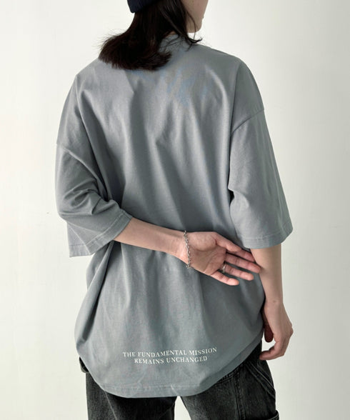 【】 THE NORTH FACE(ザ・ノースフェイス)/ルーズフィット ポケT クルーネック オーバーサイズ ユニセックス ポケット付き コットン 半袖 Tシャツ /POCKET S/S R/TEE | IM2261033 | グレイッシュベージュ