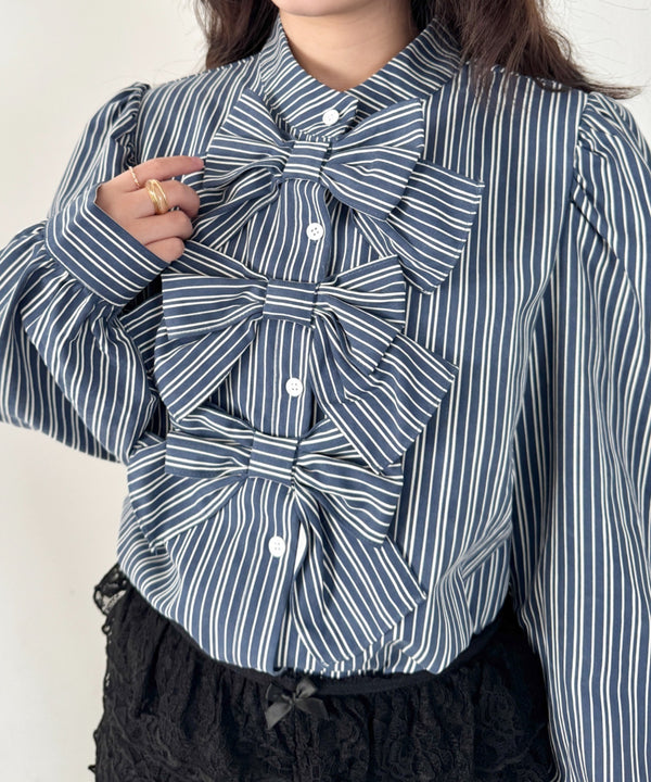 3連リボンシャツブラウス | SL2261029 | その他1