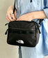 THE NORTH FACE(ザ・ノースフェイス)/軽量 スクエア ショルダーバッグ スタンダード クロスバッグ ロゴプリント/STANDARD CROSS BAG | IM1261038 | ブラック