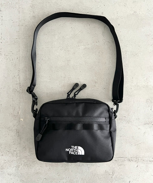 THE NORTH FACE(ザ・ノースフェイス)/軽量 スクエア ショルダーバッグ スタンダード クロスバッグ ロゴプリント/STANDARD CROSS BAG | IM1261038 | ブラック