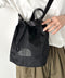 THE NORTH FACE(ザ・ノースフェイス)/ロゴプリント 軽量 巾着バッグ バケットバッグ ミニショルダーバッグ/BONNEY BUCKET BAG MINI | IM1261039 | ブラック
