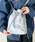 THE NORTH FACE(ザ・ノースフェイス)/ロゴプリント 軽量 巾着バッグ バケットバッグ ミニショルダーバッグ/BONNEY BUCKET BAG MINI | IM1261039 | ブルー