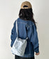 THE NORTH FACE(ザ・ノースフェイス)/ロゴプリント 軽量 巾着バッグ バケットバッグ ミニショルダーバッグ/BONNEY BUCKET BAG MINI | IM1261039 | ブルー