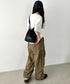 THE NORTH FACE(ザ・ノースフェイス)/ロゴプリント 軽量 巾着バッグ バケットバッグ ミニショルダーバッグ/BONNEY BUCKET BAG MINI | IM1261039 | ブラック