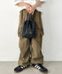 THE NORTH FACE(ザ・ノースフェイス)/ロゴプリント 軽量 巾着バッグ バケットバッグ ミニショルダーバッグ/BONNEY BUCKET BAG MINI | IM1261039 | ブラック