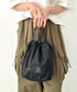 THE NORTH FACE(ザ・ノースフェイス)/ロゴプリント 軽量 巾着バッグ バケットバッグ ミニショルダーバッグ/BONNEY BUCKET BAG MINI | IM1261039 | ブラック
