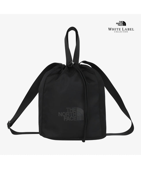 THE NORTH FACE(ザ・ノースフェイス)/ロゴプリント 軽量 巾着バッグ バケットバッグ ミニショルダーバッグ/BONNEY BUCKET BAG MINI | IM1261039 | ブラック