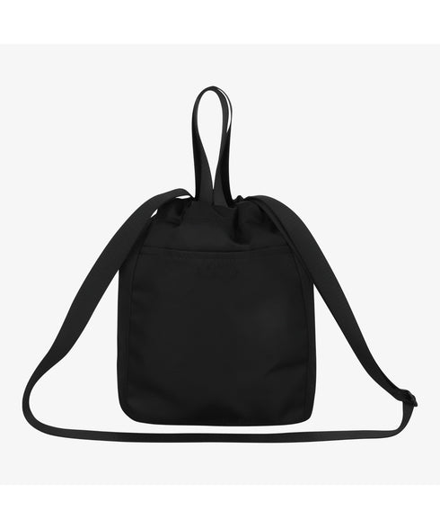 THE NORTH FACE(ザ・ノースフェイス)/ロゴプリント 軽量 巾着バッグ バケットバッグ ミニショルダーバッグ/BONNEY BUCKET BAG MINI | IM1261039 | ブラック