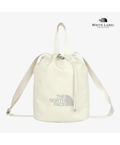 THE NORTH FACE(ザ・ノースフェイス)/ロゴプリント 軽量 巾着バッグ バケットバッグ ミニショルダーバッグ/BONNEY BUCKET BAG MINI | IM1261039 | クリーム
