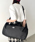 THE NORTH FACE(ザ・ノースフェイス)/2WAY 大容量 ショルダー ボストン トラベル ダッフルバッグ ロゴプリント/SP DUFFLE BAG M | IM1261040 | ブラック