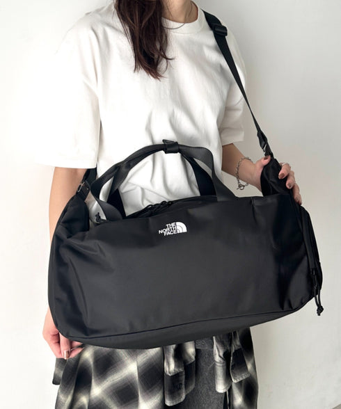 THE NORTH FACE(ザ・ノースフェイス)/2WAY 大容量 ショルダー ボストン トラベル ダッフルバッグ ロゴプリント/SP DUFFLE BAG M | IM1261040 | ブラック