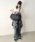 THE NORTH FACE(ザ・ノースフェイス)/2WAY 大容量 ショルダー ボストン トラベル ダッフルバッグ ロゴプリント/SP DUFFLE BAG M | IM1261040 | ブラック