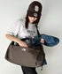 THE NORTH FACE(ザ・ノースフェイス)/2WAY 大容量 ショルダー ボストン トラベル ダッフルバッグ ロゴプリント/SP DUFFLE BAG M | IM1261040 | ブラウン