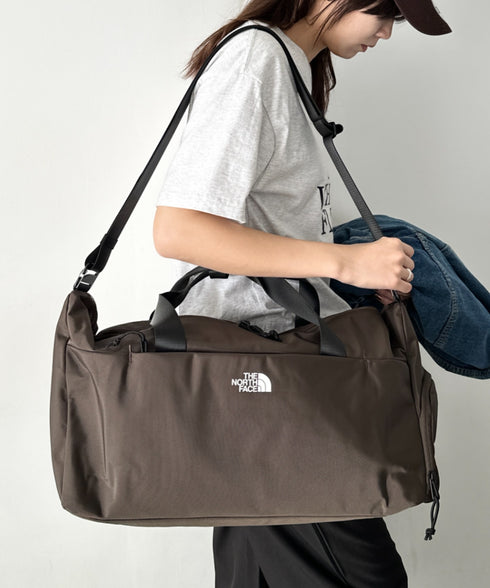 THE NORTH FACE(ザ・ノースフェイス)/2WAY 大容量 ショルダー ボストン トラベル ダッフルバッグ ロゴプリント/SP DUFFLE BAG M | IM1261040 | ブラウン