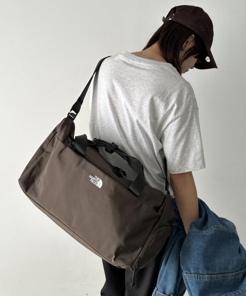 THE NORTH FACE(ザ・ノースフェイス)/2WAY 大容量 ショルダー ボストン トラベル ダッフルバッグ ロゴプリント/SP DUFFLE BAG M | IM1261040 | ブラウン