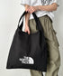 THE NORTH FACE(ザ・ノースフェイス)/A4 PC収納可能 ビッグサイズ トートバッグ コットン生地 ロゴプリント/TNF TRIG BAG | IM1261041 | ブラック