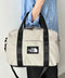 THE NORTH FACE(ザ・ノースフェイス)/大容量 2WAY ヘリテージ カーゴ ボストン ショルダーバッグ/HERITAGE CARGO_PLUS | IM1261042 | グレイッシュベージュ