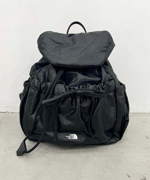 【国内未発売】THE NORTH FACE(ザ・ノースフェイス)/軽量 シャーリング リボン メタルロゴ リュック バックパック/BONNEY SR BACKPACK MINI | IM1261047 | ブラック