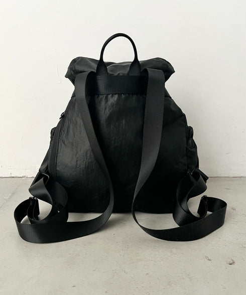 【国内未発売】THE NORTH FACE(ザ・ノースフェイス)/軽量 シャーリング リボン メタルロゴ リュック バックパック/BONNEY SR BACKPACK MINI | IM1261047 | ブラック
