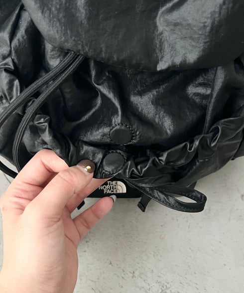 【国内未発売】THE NORTH FACE(ザ・ノースフェイス)/軽量 シャーリング リボン メタルロゴ リュック バックパック/BONNEY SR BACKPACK MINI | IM1261047 | ブラック
