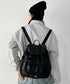 【国内未発売】THE NORTH FACE(ザ・ノースフェイス)/軽量 シャーリング リボン メタルロゴ リュック バックパック/BONNEY SR BACKPACK MINI | IM1261047 | ブラック