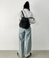 【国内未発売】THE NORTH FACE(ザ・ノースフェイス)/軽量 シャーリング リボン メタルロゴ リュック バックパック/BONNEY SR BACKPACK MINI | IM1261047 | ブラック