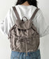 【国内未発売】THE NORTH FACE(ザ・ノースフェイス)/軽量 シャーリング リボン メタルロゴ リュック バックパック/BONNEY SR BACKPACK MINI | IM1261047 | ブラウン