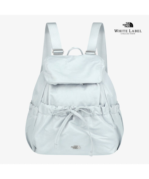 THE NORTH FACE(ザ・ノースフェイス)/軽量 シャーリング リボン メタルロゴ リュック バックパック/BONNEY SR BACKPACK MINI | IM1261047 | ライトグレー