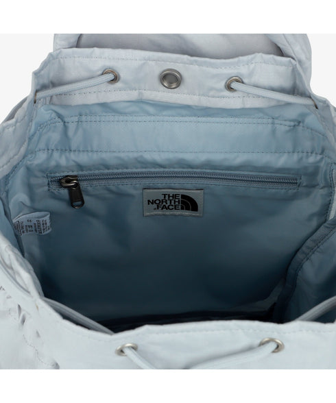 THE NORTH FACE(ザ・ノースフェイス)/軽量 シャーリング リボン メタルロゴ リュック バックパック/BONNEY SR BACKPACK MINI | IM1261047 | ライトグレー
