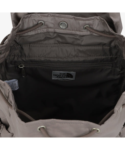 【国内未発売】THE NORTH FACE(ザ・ノースフェイス)/軽量 シャーリング リボン メタルロゴ リュック バックパック/BONNEY SR BACKPACK MINI | IM1261047 | ブラウン