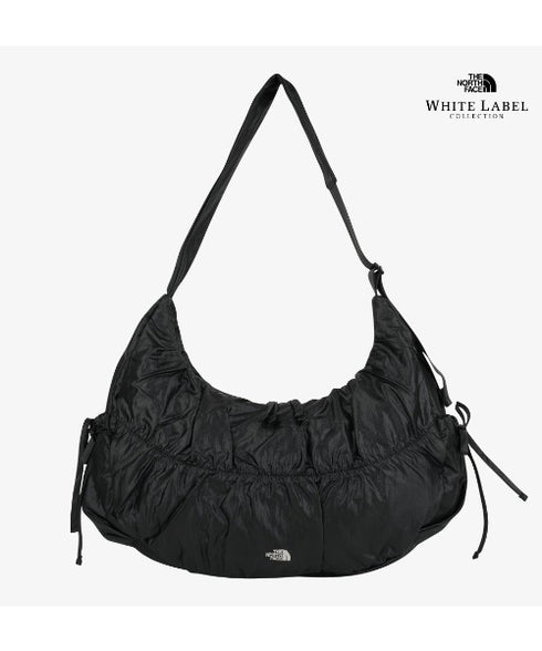 THE NORTH FACE(ザ・ノースフェイス)/軽量 大容量 シャーリング リボン ホーボーバッグ ショルダーバッグ/BONNEY SR CROSS BAG | IM1261049 | ブラック