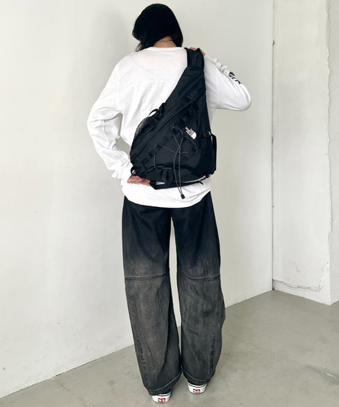 THE NORTH FACE(ザ・ノースフェイス)/軽量 A4 PC収納可 ボディバッグ ワンショルダーバッグ エレクトロン スリングバッグ/ELECTRON SLING BAG | IM1261051 | ブラック