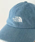 【】THE NORTH FACE(ザ・ノースフェイス)/コットン ワンポイント ロゴ刺繍 キャップ 帽子/TNF LOGO SOFT CAP | IM5262009 | ブルー