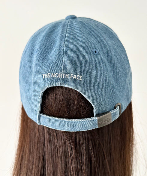 【】THE NORTH FACE(ザ・ノースフェイス)/コットン ワンポイント ロゴ刺繍 キャップ 帽子/TNF LOGO SOFT CAP | IM5262009 | ブルー