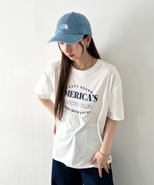 【】THE NORTH FACE(ザ・ノースフェイス)/コットン ワンポイント ロゴ刺繍 キャップ 帽子/TNF LOGO SOFT CAP | IM5262009 | ブルー