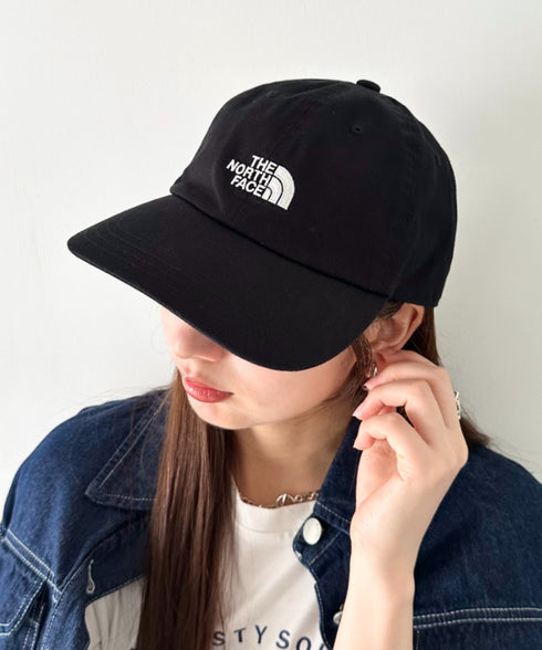 【】THE NORTH FACE(ザ・ノースフェイス)/コットン ワンポイント ロゴ刺繍 キャップ 帽子/TNF LOGO SOFT CAP | IM5262009 | ブラック